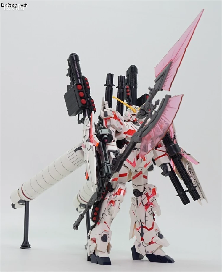HGUC 普通版 h199 全武装独角兽高达 [毁灭模式/红色Ver.] - 图片
