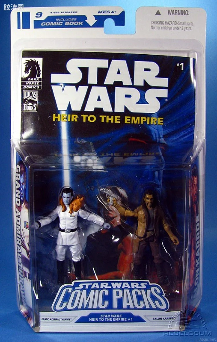 9) Grand Admiral Thrawn & Talon Karrde (Heir to the Empire)