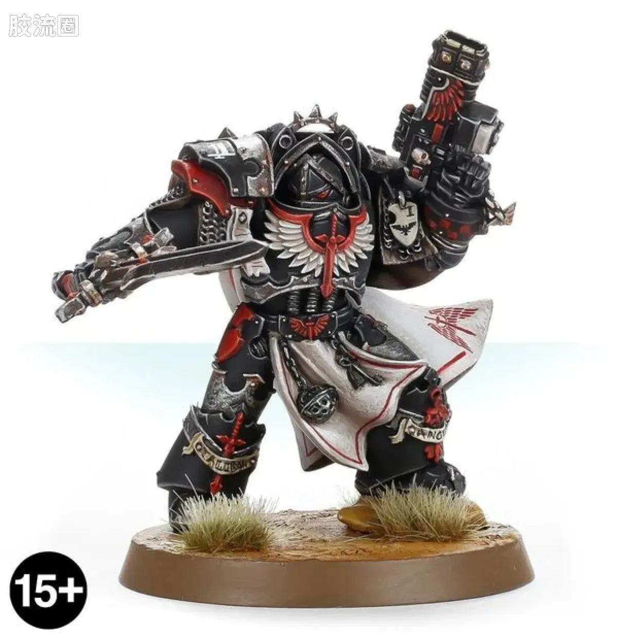 战锤：荷鲁斯之乱 Warhammer: The Horus Heresy Dark Angels 第一军团 黑暗天使 初版 铁骑型终结者执政官 - 图片