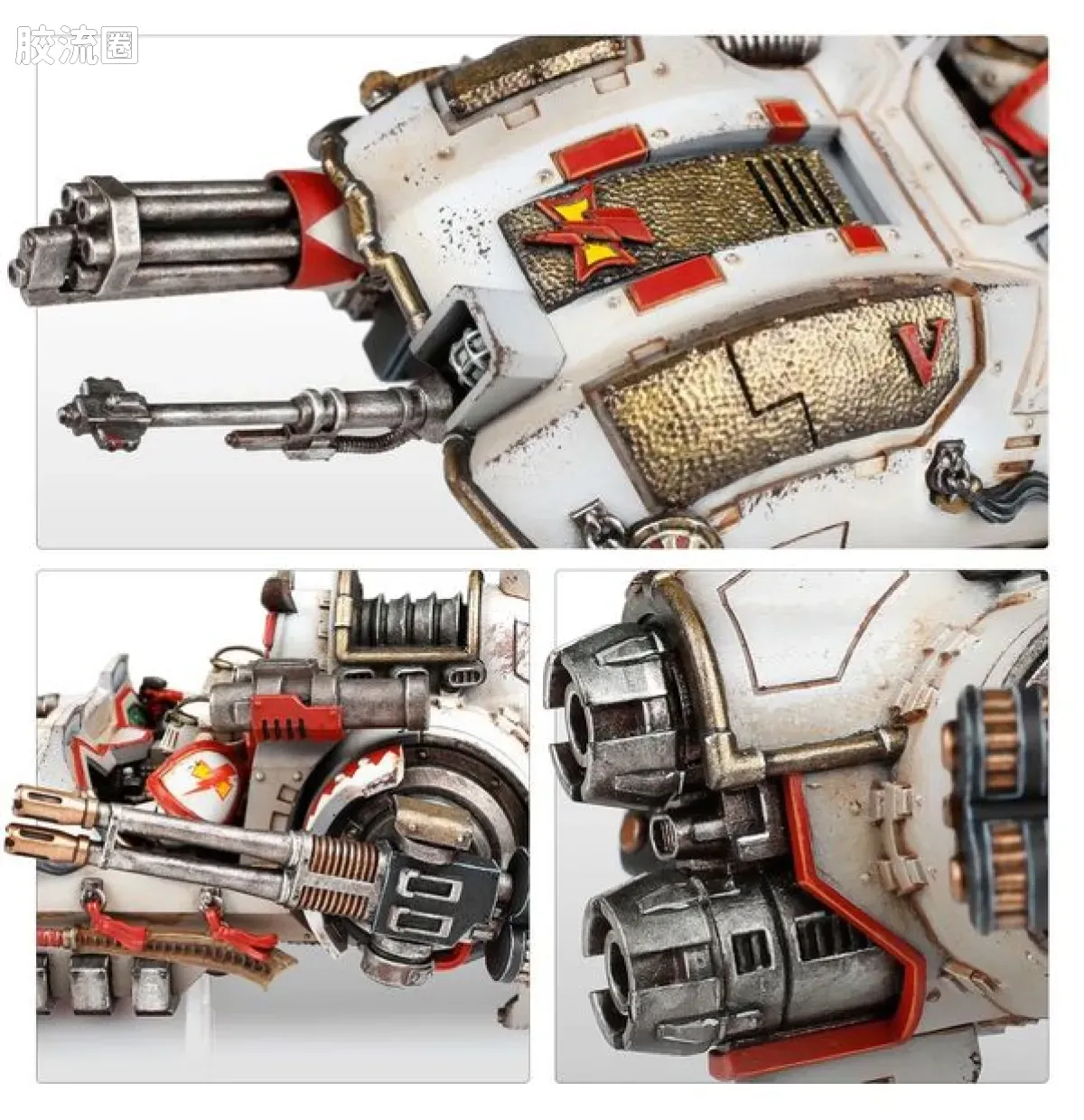战锤：荷鲁斯之乱 Warhammer: The Horus Heresy White Scars 第五军团 白疤 初版 凯扎甘突击速攻艇 - 图片