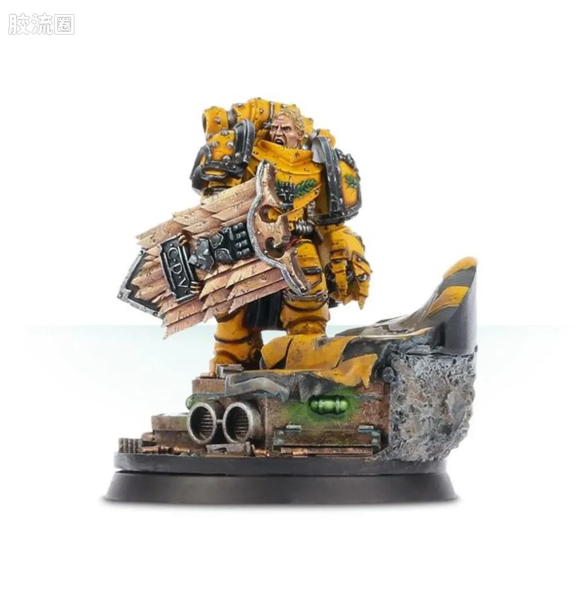 战锤：荷鲁斯之乱 Warhammer: The Horus Heresy Imperial Fists 第七军团 帝国之拳 初版 第405连连长 亚历克西斯·波卢克斯 - 图片