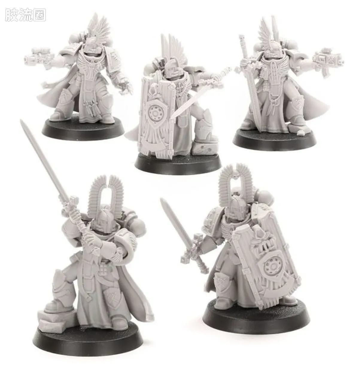 战锤：荷鲁斯之乱 Warhammer: The Horus Heresy Dark Angels 第一军团 黑暗天使 初版 死翼伴卫 - 图片
