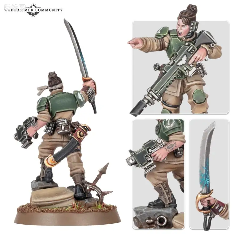 战锤40K Astra Militarum 星界军 9版 卡迪亚 闵卡·莱斯克