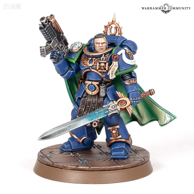 战锤40K Ultramarines 极限战士 9版 四连长 乌瑞尔·文崔斯