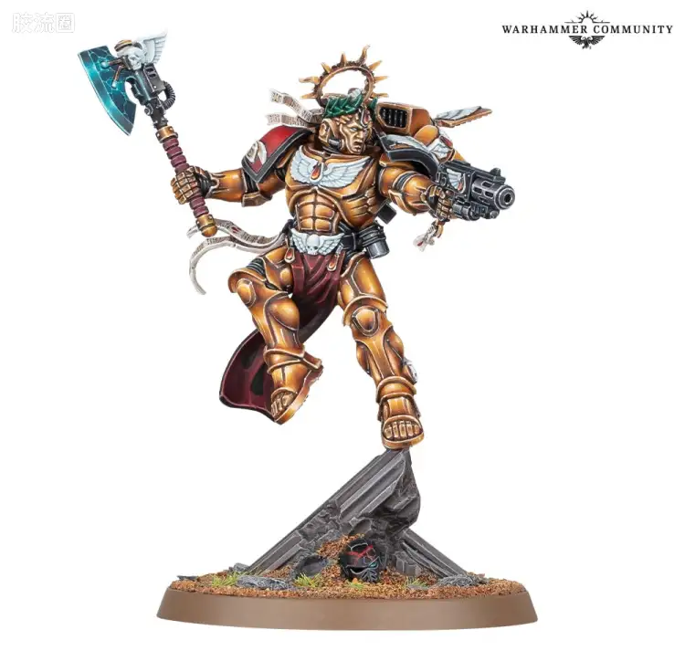 战锤40K Blood Angels 圣血天使 9版 战团长 但丁指挥官