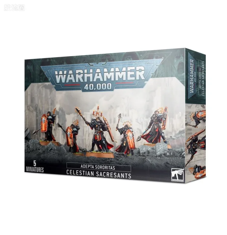 战锤40K Adepta Sororitas 修女会 9版 洁天使圣徒