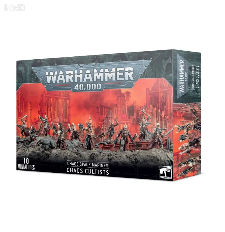 战锤40K Chaos Space Marines 混沌星际战士 9版 混沌教众