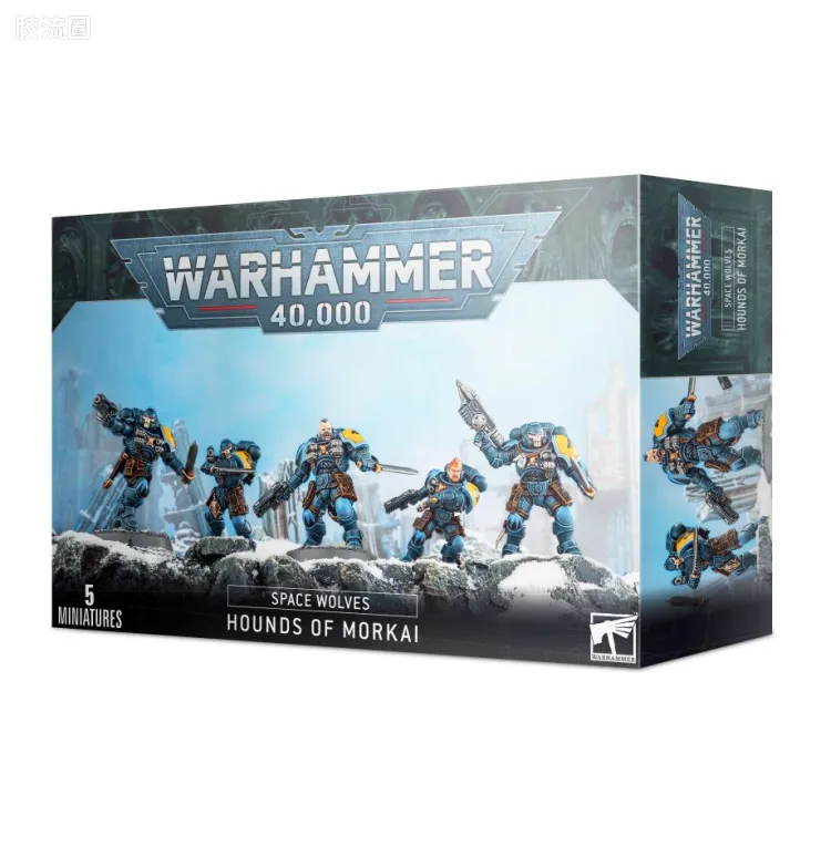 战锤40K Space Wolves 太空野狼 9版 莫尔凯猎犬