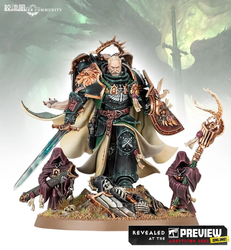 战锤40K Dark Angels 黑暗天使 9版 黑暗天使基因原体 莱昂·艾尔’庄森
