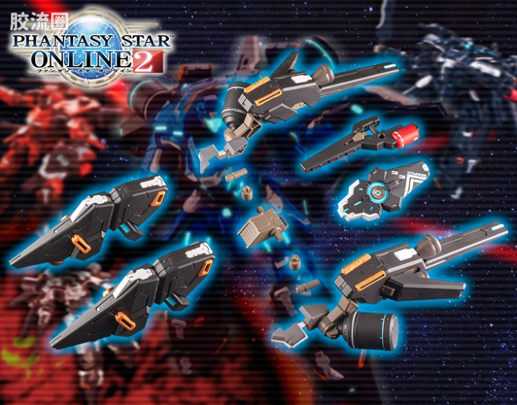 寿屋综合拼装模型系列 梦幻之星系列 A.I.S VEGA组件 - 图片