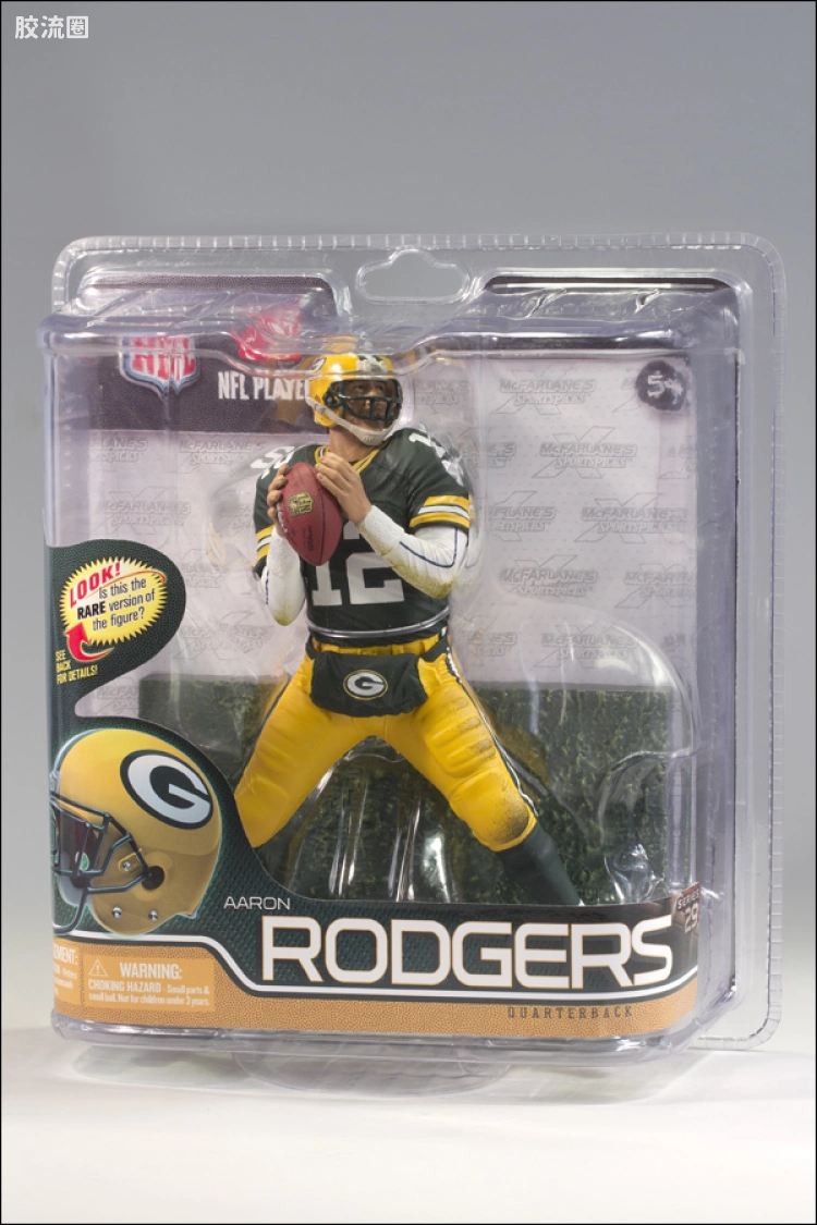 麦克法兰NFL美式足球系列玩具 第29代 AARON RODGERS