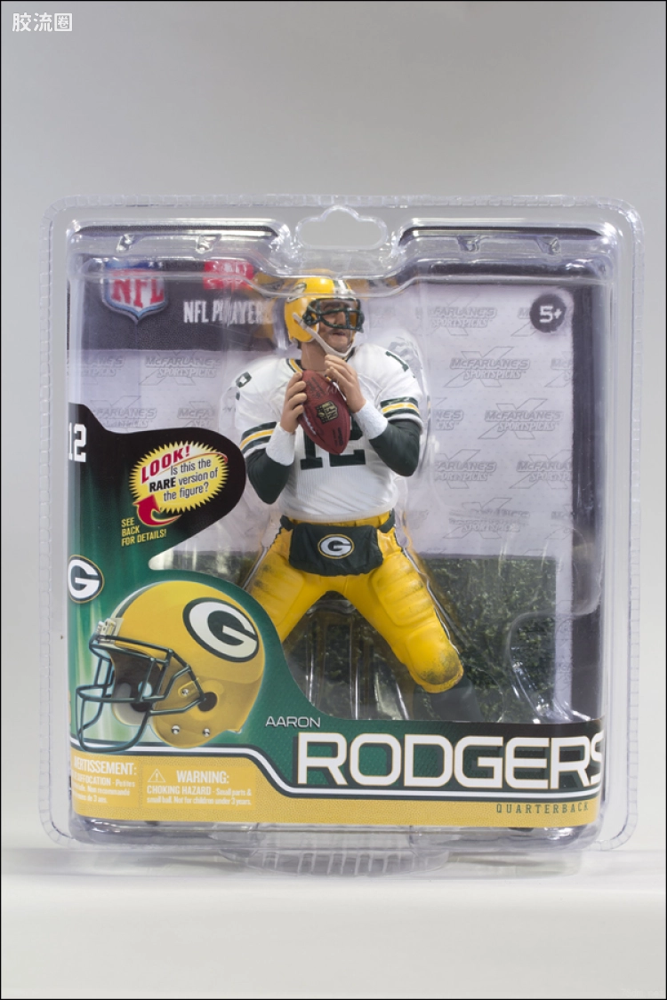 麦克法兰NFL美式足球系列玩具 第30代 AARON RODGERS