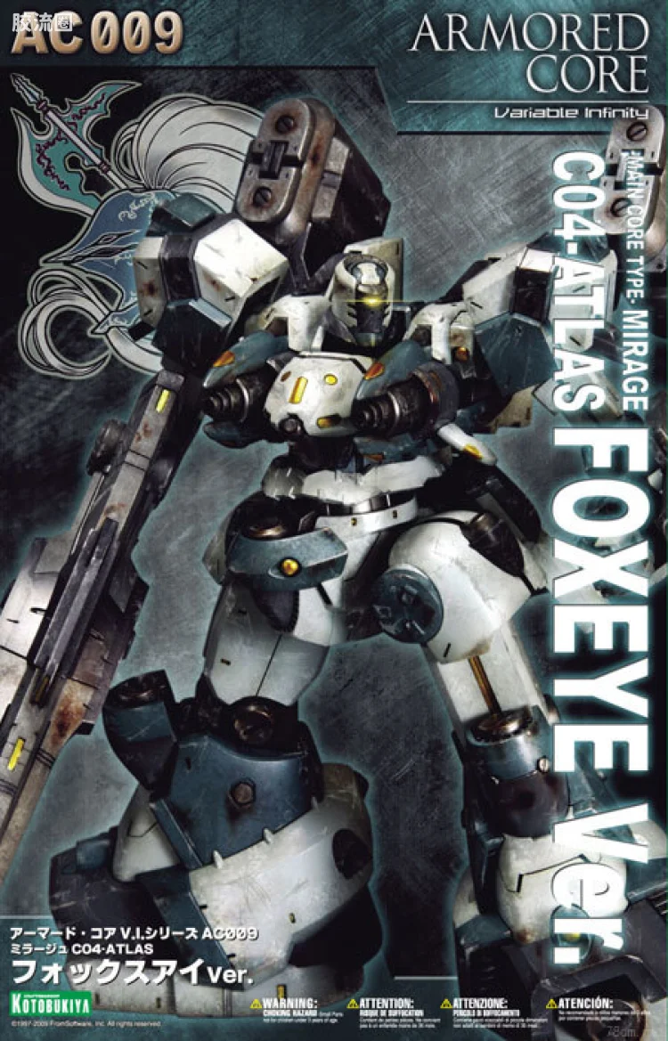 寿屋装甲核心 AC版 AC-009 Mirage C04-ATLUS Foxeye Ver