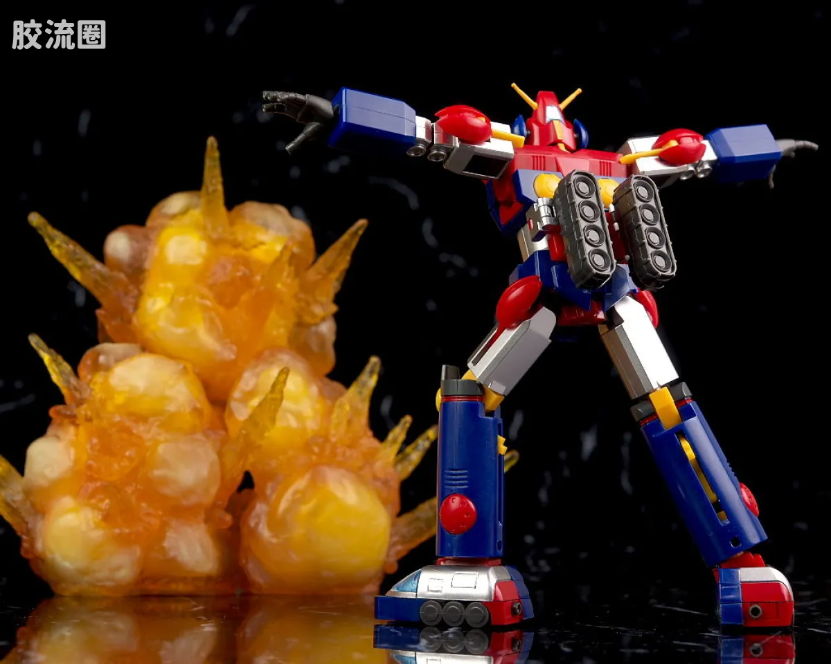 ACTION TOYS机甲成品系列 MINI ACTION 01 超电磁侠孔巴特拉V - 图片
