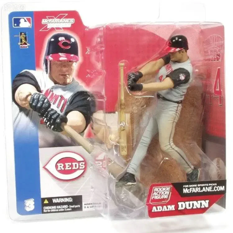 麦克法兰MLB棒球系列玩具 第3代 ADAM DUNN
