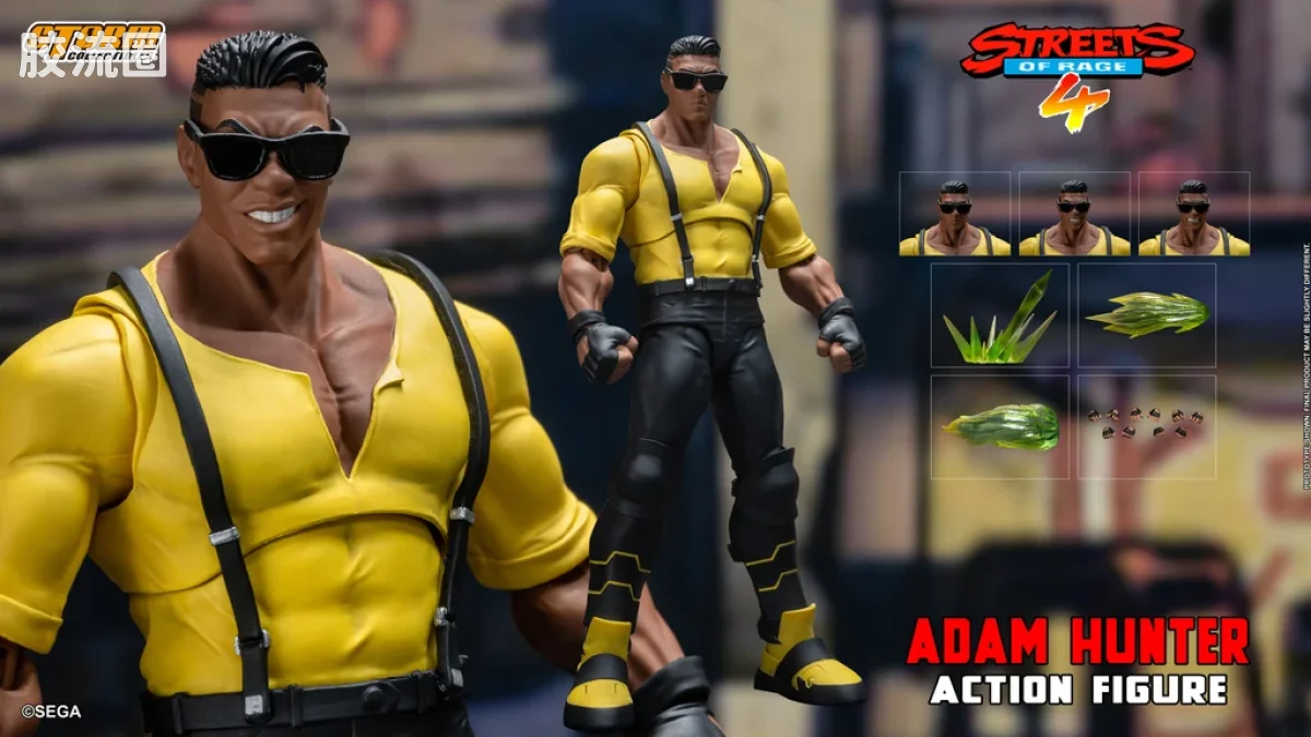 STORM COLLECTIBLES综合系列 游戏 怒之铁拳系列 怒之铁拳4 亚当·亨特 - 图片