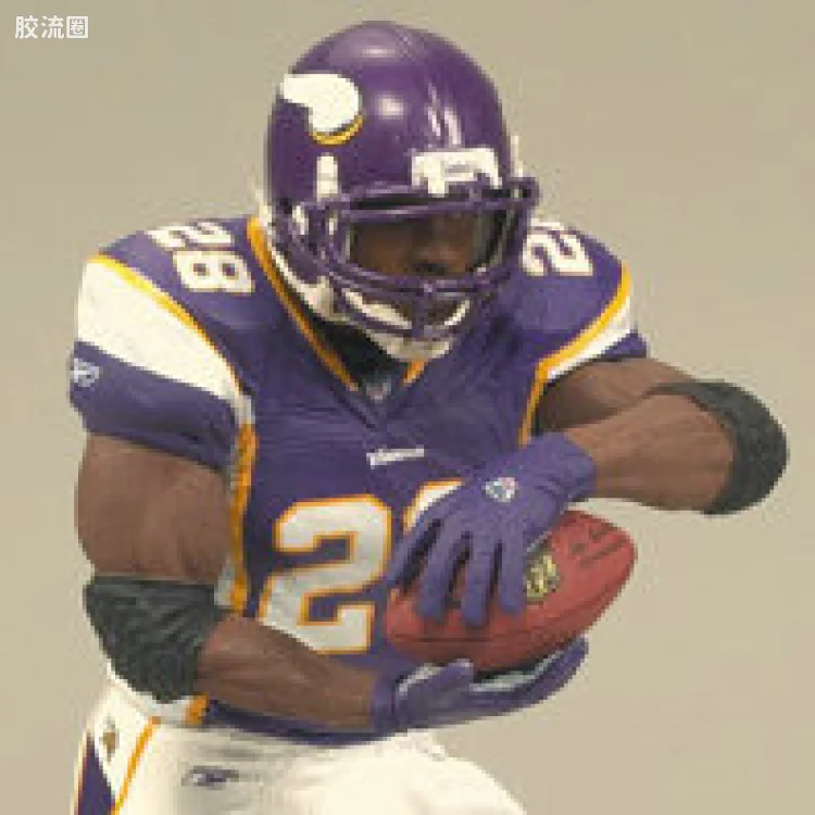 麦克法兰NFL美式足球系列玩具 第24代 ADRIAN PETERSON 3