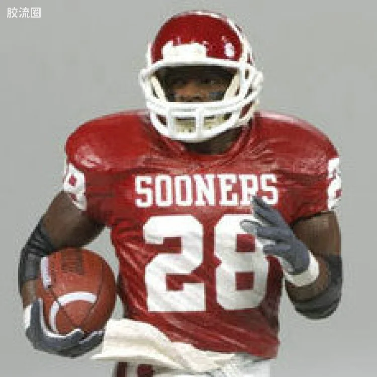麦克法兰NFL美式足球系列玩具 COLLEGE第1代 ADRIAN PETERSON