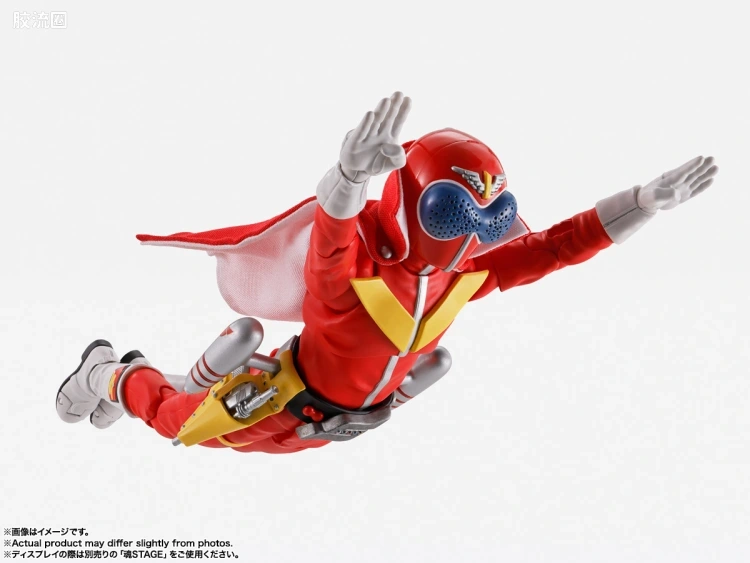 SHF 真骨雕 超级战队系列 秘密战队 赤连者 超级战队50周年纪念Ver. (初回限定地台附属) - 图片