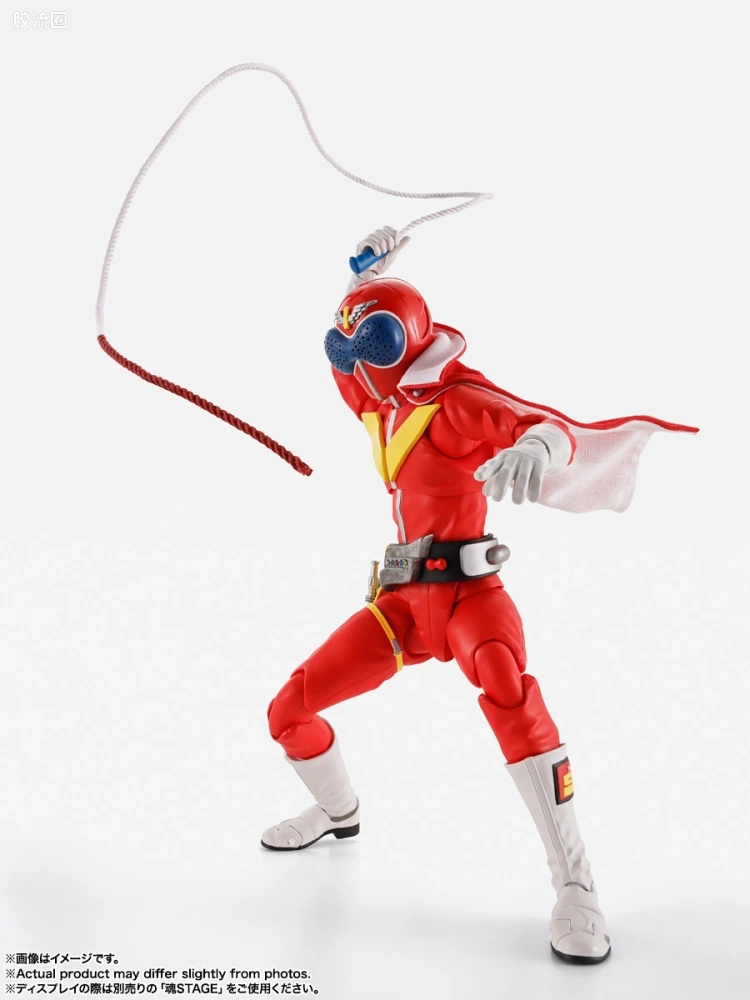 SHF 真骨雕 超级战队系列 秘密战队 赤连者 超级战队50周年纪念Ver. (初回限定地台附属) - 图片