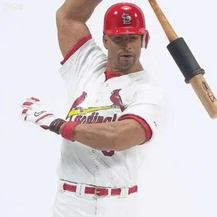 麦克法兰MLB棒球系列玩具 3寸系列第4代 ALBERT PUJOLS 2