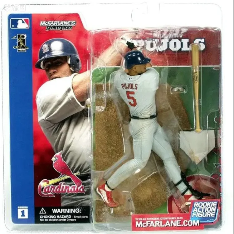 麦克法兰MLB棒球系列玩具 第1代 ALBERT PUJOLS