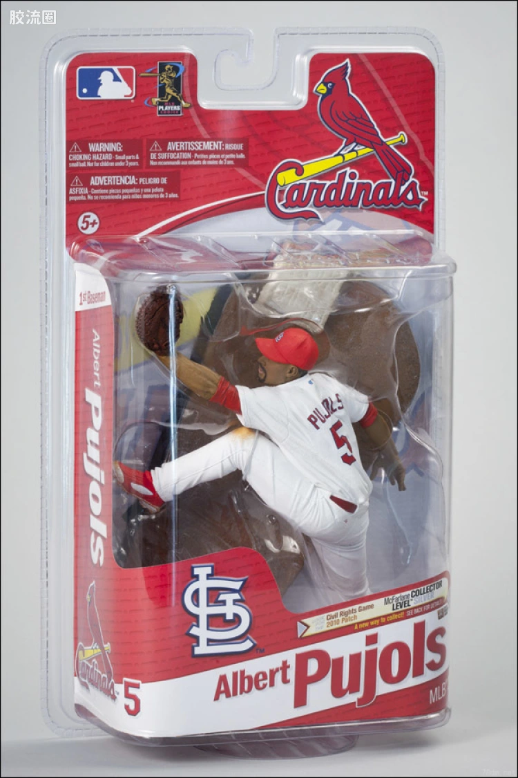 麦克法兰MLB棒球系列玩具 第27代 ALBERT PUJOLS 4