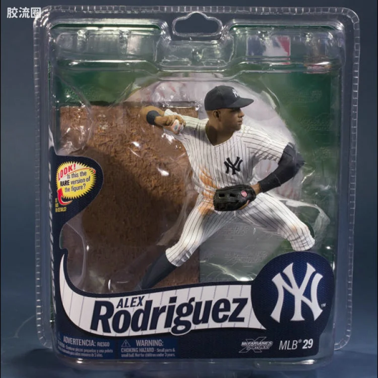 麦克法兰MLB棒球系列玩具 第29代 ALEX RODRIGUEZ 6