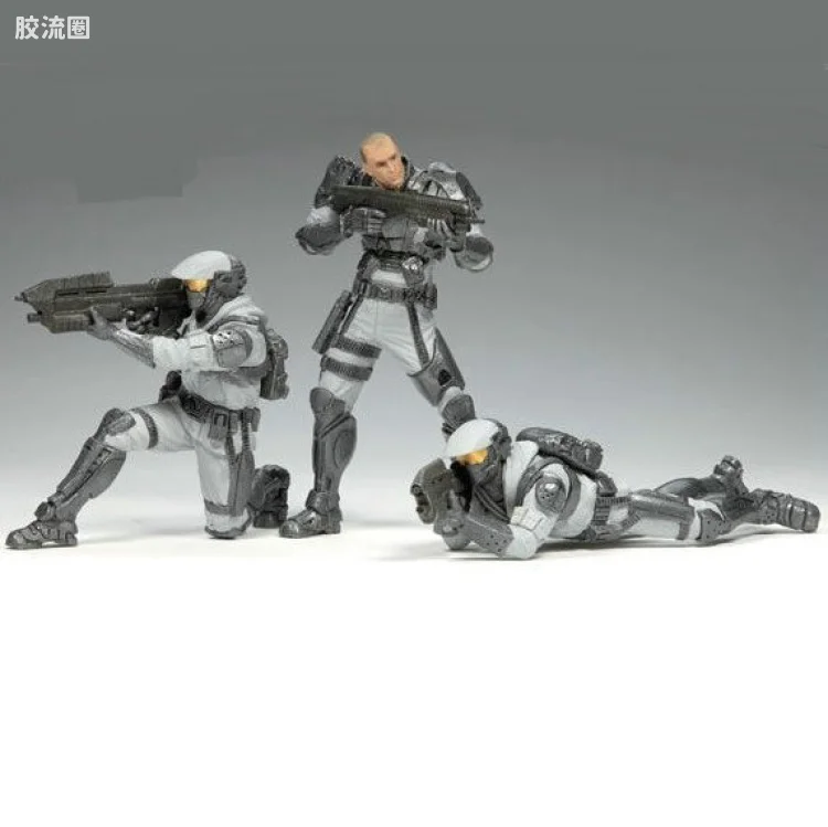 麦克法兰游戏与动画系列 光环战争 英雄典藏版 第2弹 ALPHA BASE PACK (Snow Gear)