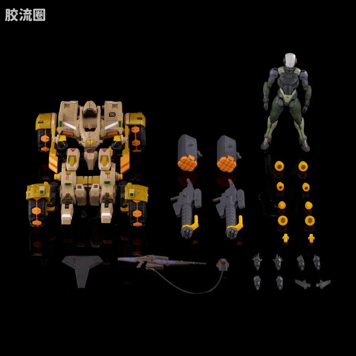 T-SPARK ALTERED NANO AN-06 Alt EXO-BUGGY-ON ＆ JUDGE BREAKER 套装 - 图片