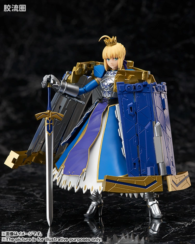 AGP 可动系列 Saber/阿尔托莉雅・潘德拉贡&変幻せし「誓约胜利之剑」 - 图片