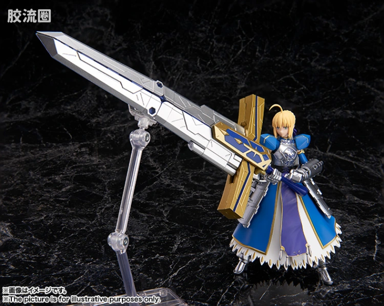 AGP 可动系列 Saber/阿尔托莉雅・潘德拉贡&変幻せし「誓约胜利之剑」 - 图片