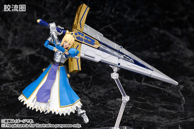 AGP 可动系列 Saber/阿尔托莉雅・潘德拉贡&変幻せし「誓约胜利之剑」 - 图片