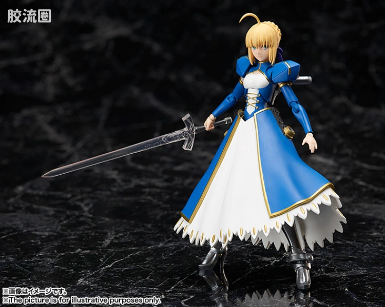 AGP 可动系列 Saber/阿尔托莉雅・潘德拉贡&変幻せし「誓约胜利之剑」 - 图片