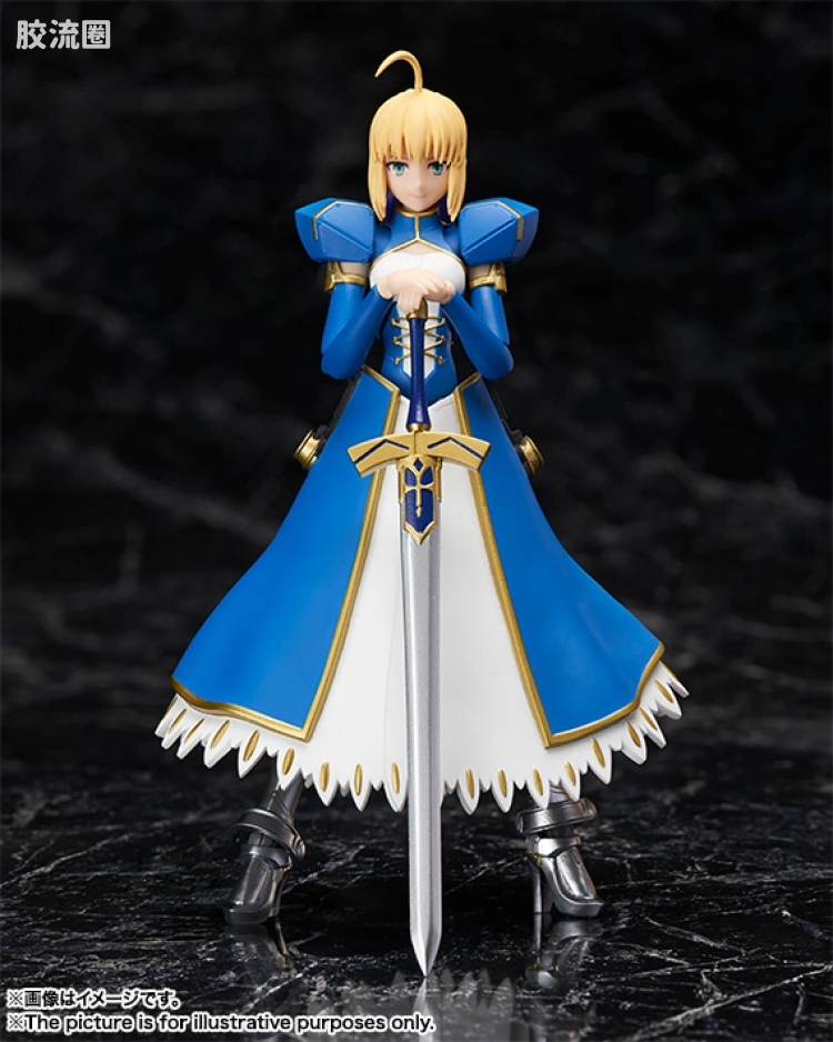 AGP 可动系列 Saber/阿尔托莉雅・潘德拉贡&変幻せし「誓约胜利之剑」 - 图片