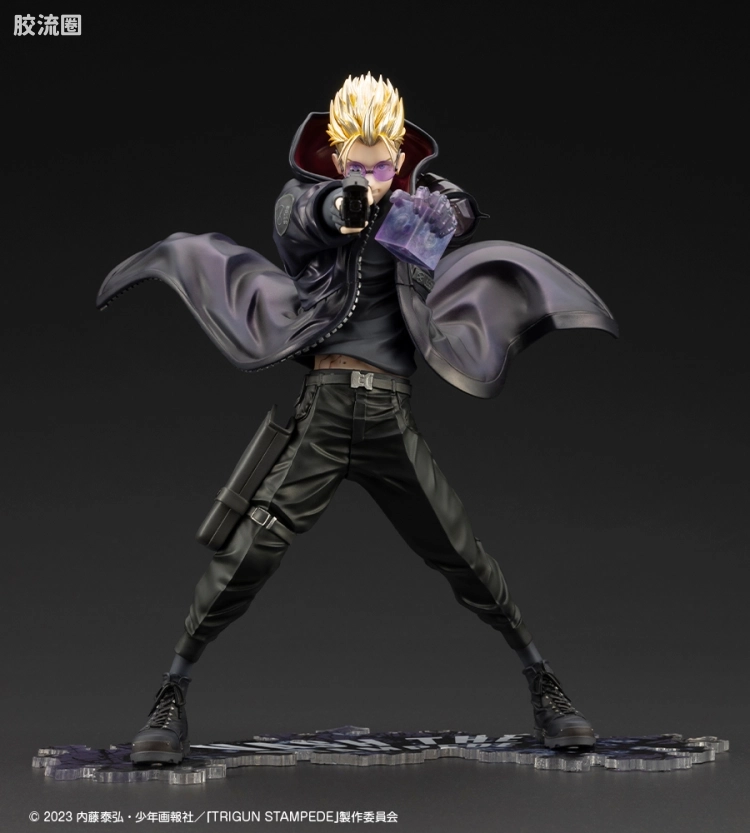 寿屋手办系列 ARTFX J 法修·史丹比特-The Gunman in Black- TRIGUN STAMPEDE Ver. - 图片
