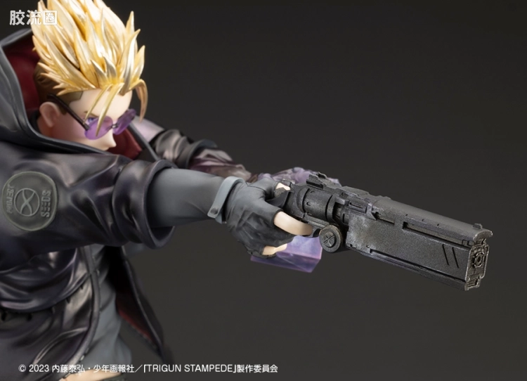 寿屋手办系列 ARTFX J 法修·史丹比特-The Gunman in Black- TRIGUN STAMPEDE Ver. - 图片