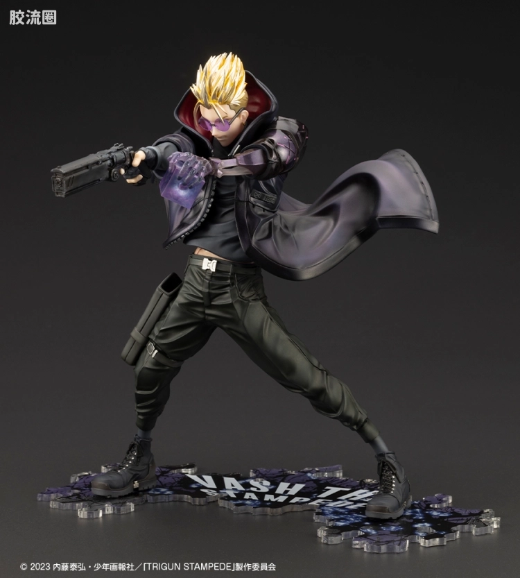 寿屋手办系列 ARTFX J 法修·史丹比特-The Gunman in Black- TRIGUN STAMPEDE Ver. - 图片