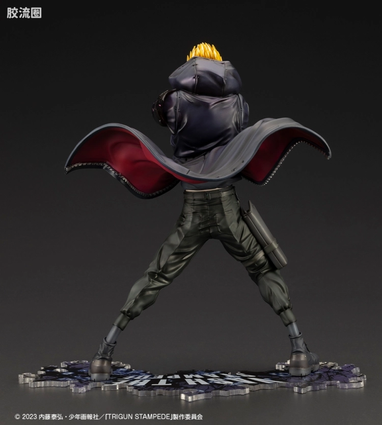寿屋手办系列 ARTFX J 法修·史丹比特-The Gunman in Black- TRIGUN STAMPEDE Ver. - 图片