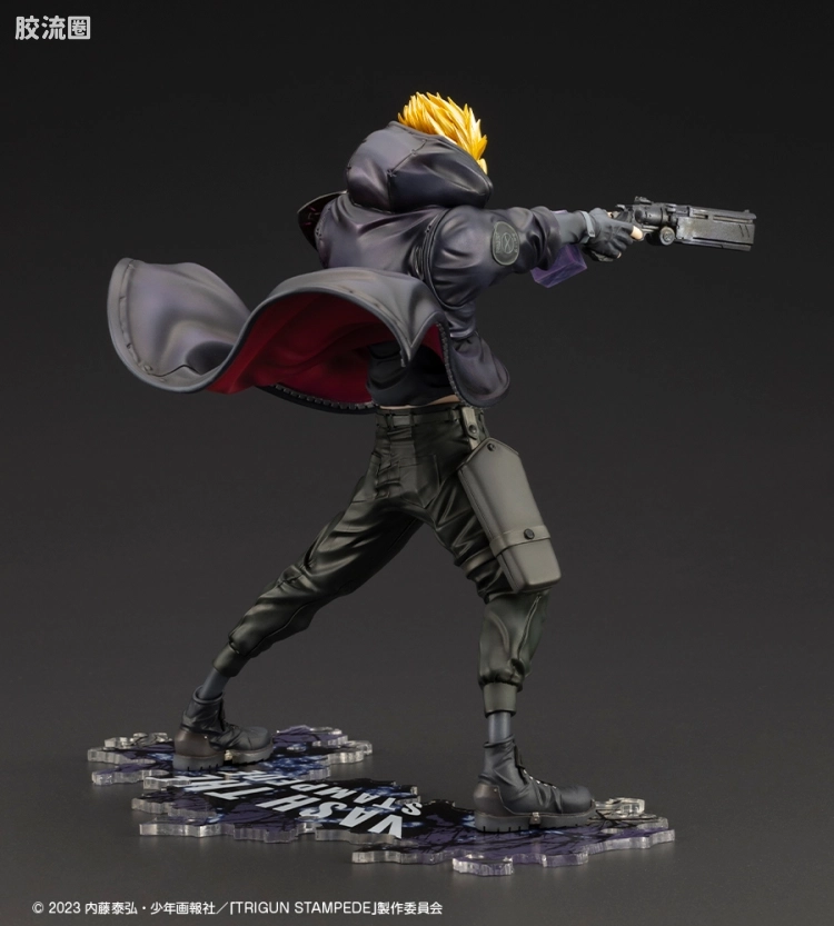 寿屋手办系列 ARTFX J 法修·史丹比特-The Gunman in Black- TRIGUN STAMPEDE Ver. - 图片