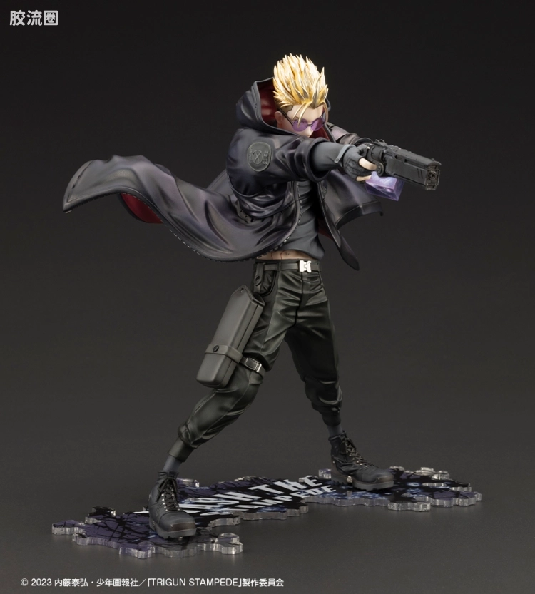 寿屋手办系列 ARTFX J 法修·史丹比特-The Gunman in Black- TRIGUN STAMPEDE Ver. - 图片