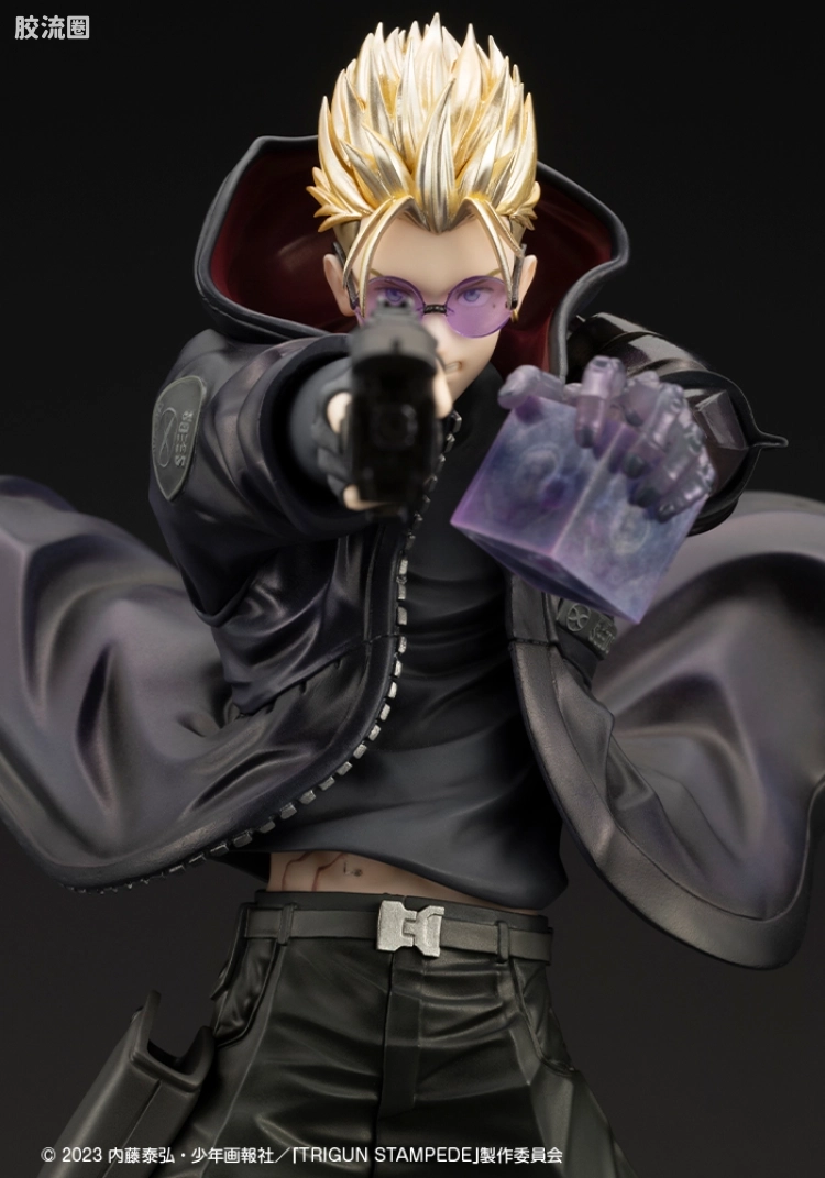 寿屋手办系列 ARTFX J 法修·史丹比特-The Gunman in Black- TRIGUN STAMPEDE Ver. - 图片