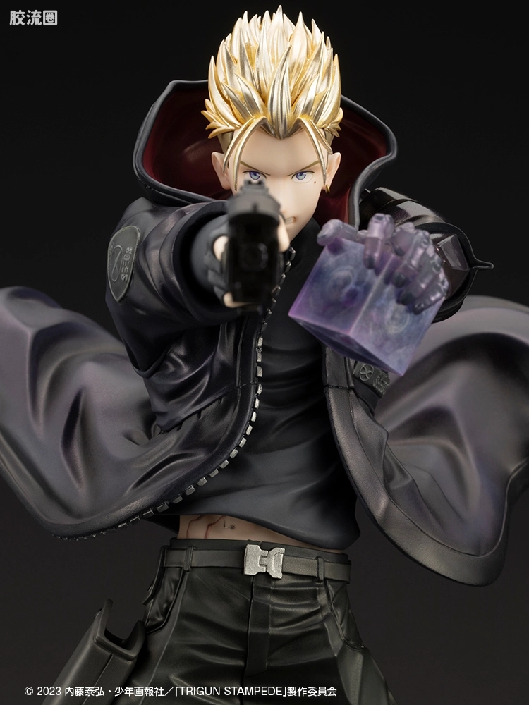 寿屋手办系列 ARTFX J 法修·史丹比特-The Gunman in Black- TRIGUN STAMPEDE Ver. - 图片
