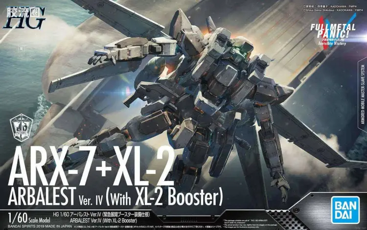 万代综合拼装模型系列 全金属狂潮 ARX-7 强弩&紧急展开翼套装
