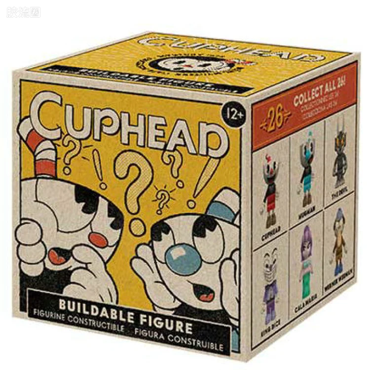麦克法兰游戏与动画系列 游戏 茶杯头 积木系列 ASSORTED BLIND BOX FIGURES