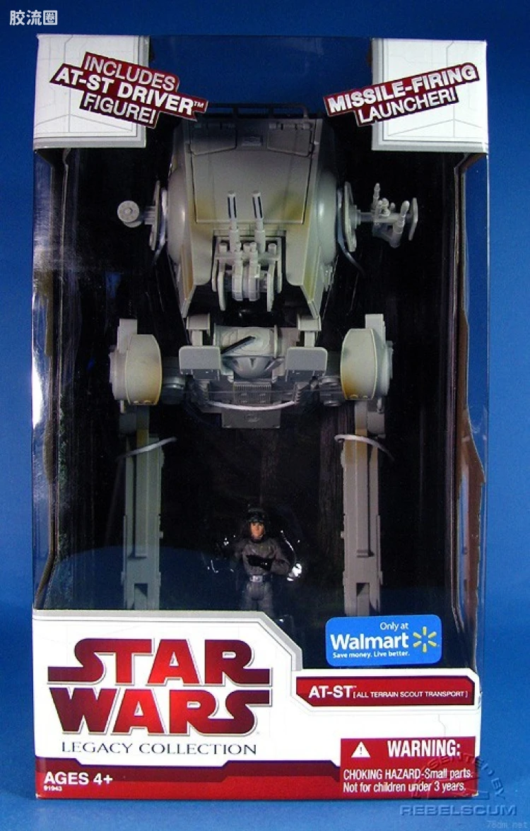 星球大战 THE LEGACY COLLECTION 载具系列 独家版 AT-ST (Walmart)