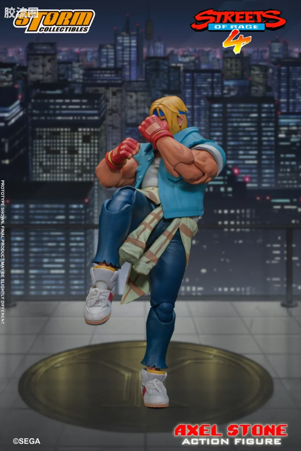 STORM COLLECTIBLES综合系列 游戏 怒之铁拳系列 怒之铁拳4 阿克索尔.史东 - 图片