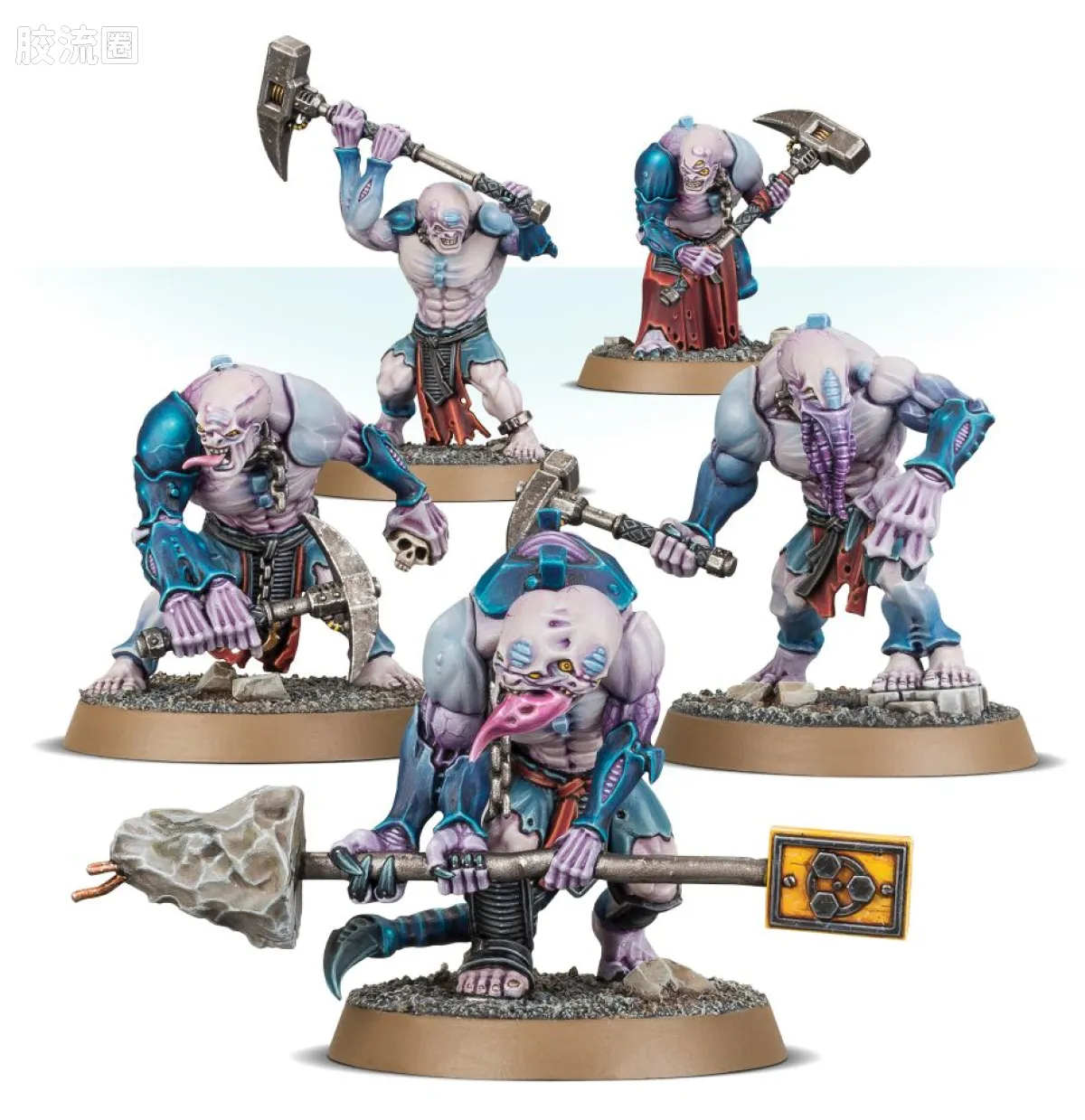 战锤40K Genestealer Cult 基因窃取者教派 8版 畸变体 - 图片