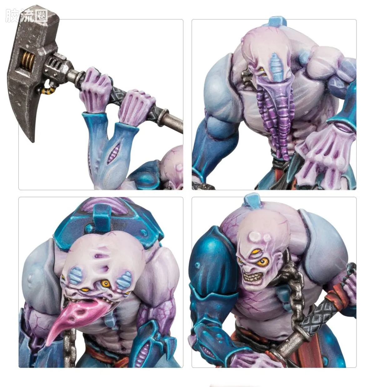 战锤40K Genestealer Cult 基因窃取者教派 8版 畸变体 - 图片