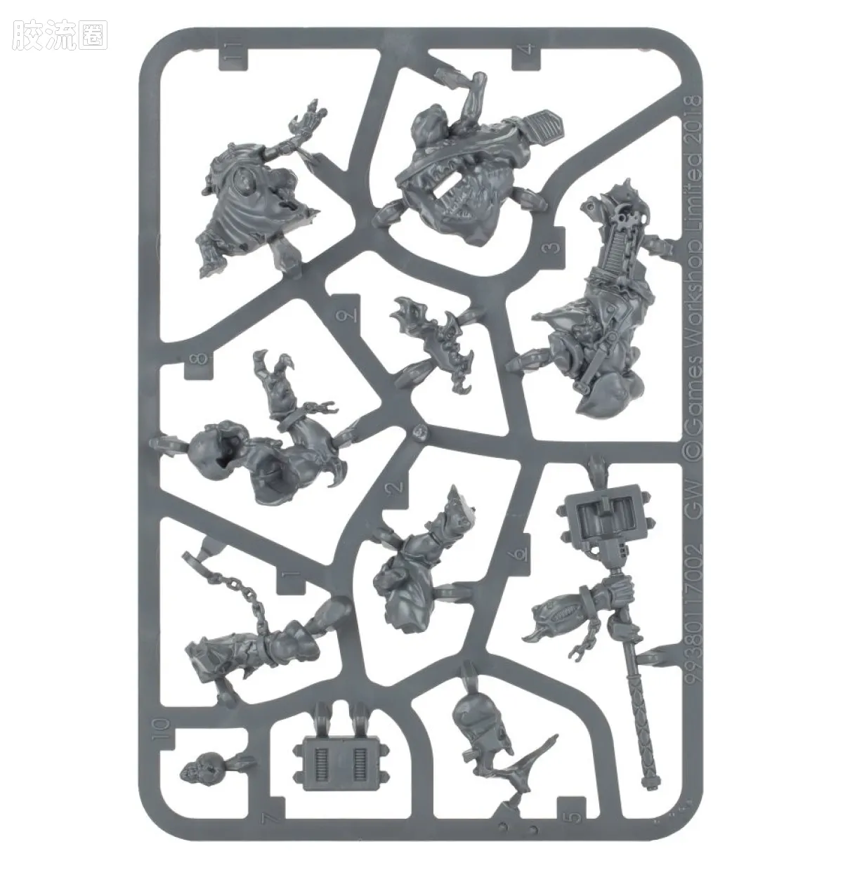 战锤40K Genestealer Cult 基因窃取者教派 8版 憎恶体 - 图片